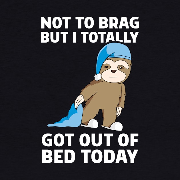 Cute Sloth Sleepy Lazy by Tobias Store